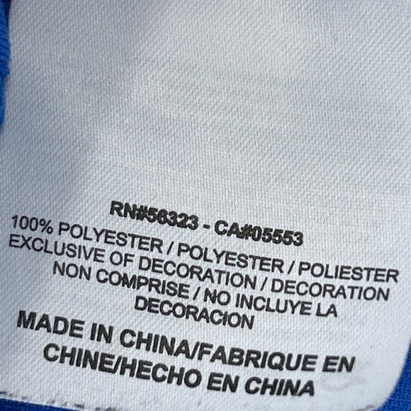 Men's Nike Tour Performance Short Sleeve Polo Shirt Blue L River Marsh Golf Club - Picture 4 of 9